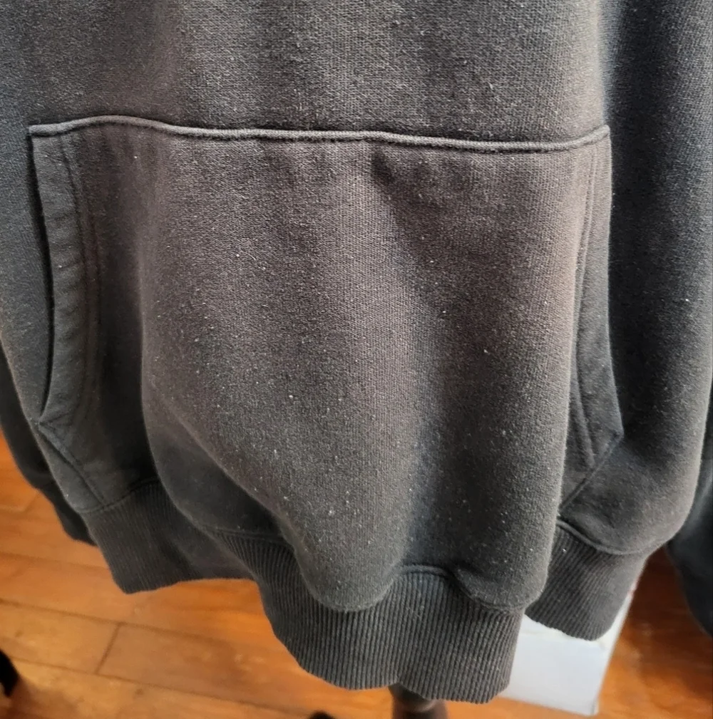 The North Face Hoodie Large Sweatshirt Optical print